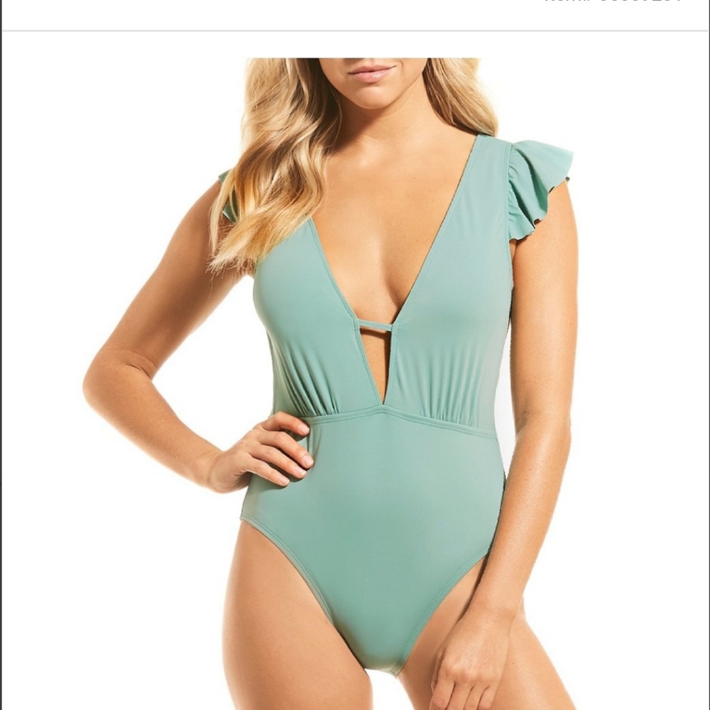 NWT Cremieux one piece swimsuit